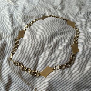 Vintage Gold Metal Belt